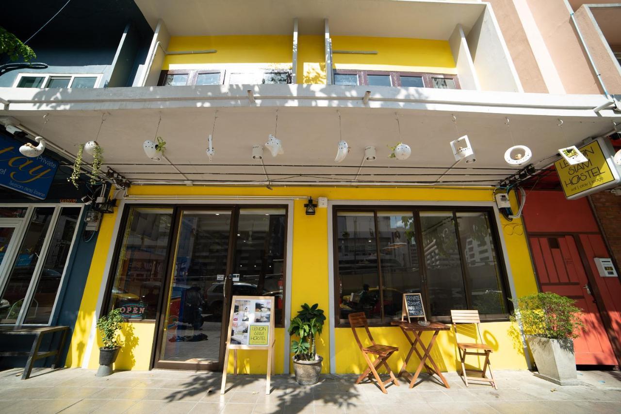 Oyo 480 Lemon Siam Hostel Bangkok Exteriör bild